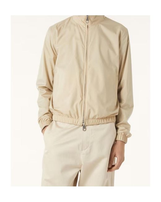 Loro Piana Natural Reversible Bomber Jacket for men