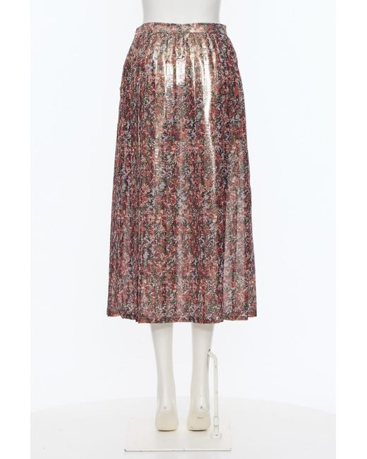 Valentino Multicolor Patterned Skirt
