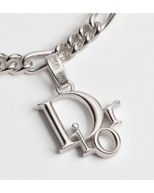 Dior Metallic Charms Chain Link Bracelet for men