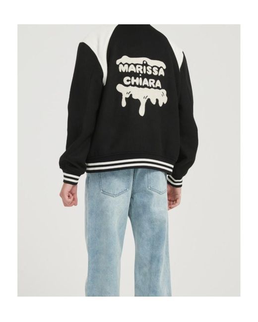 Marissa Chiara Black Long-Sleeved Jacket for men