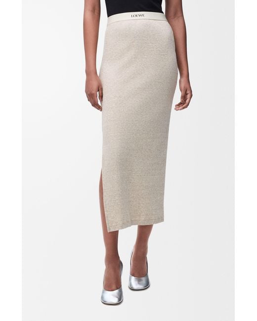 Loewe Gray Skirt