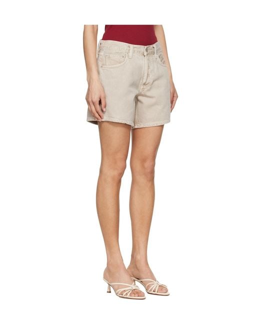 Citizens of Humanity Multicolor Belt-Loop Shorts