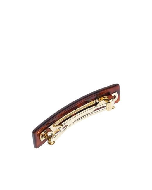 Etro White Logo Hair Accessories