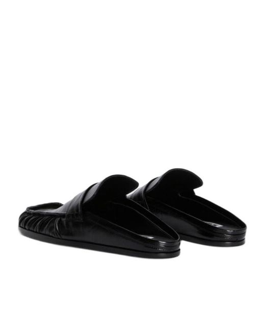 Jil Sander Black Mule