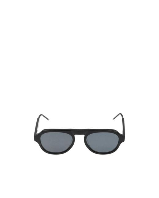 Thom Browne Multicolor Eyewear Oval Frame Sunglasses for men
