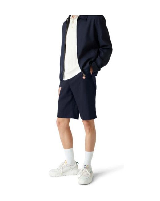 Casablanca Blue Tailored Shorts for men