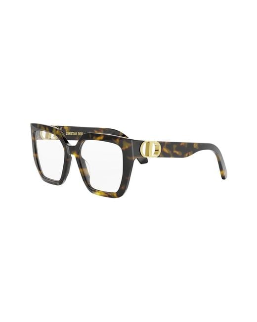 Dior White Full-Frame Non-Prescription Glasses