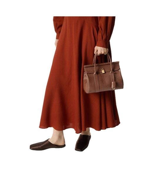 Loro Piana Brown Loom Bag L25