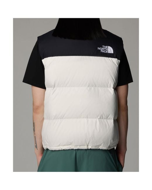 The North Face Black 1996 Retro Nuptse Puffer Gilet for men