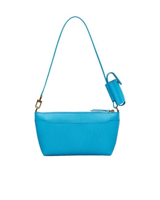Boyy Blue Buckle Pochette Epsom Crossbody Bag