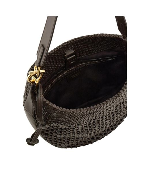 Ferragamo Black Hobo Bag (M)