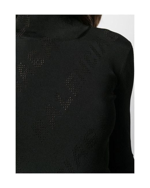 Balenciaga Black High-Necked Sweater