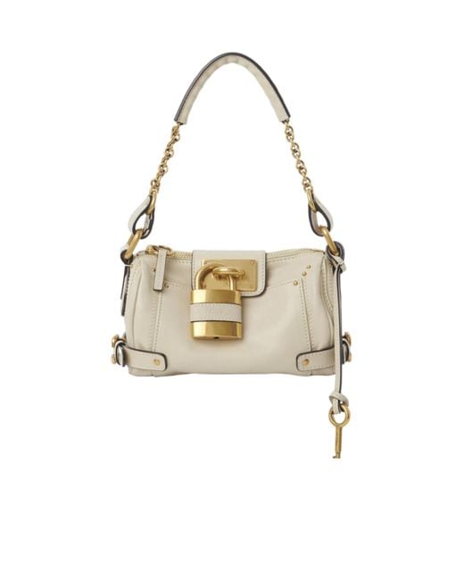 Chloé Metallic Chloé Paddington Shoulder Bag