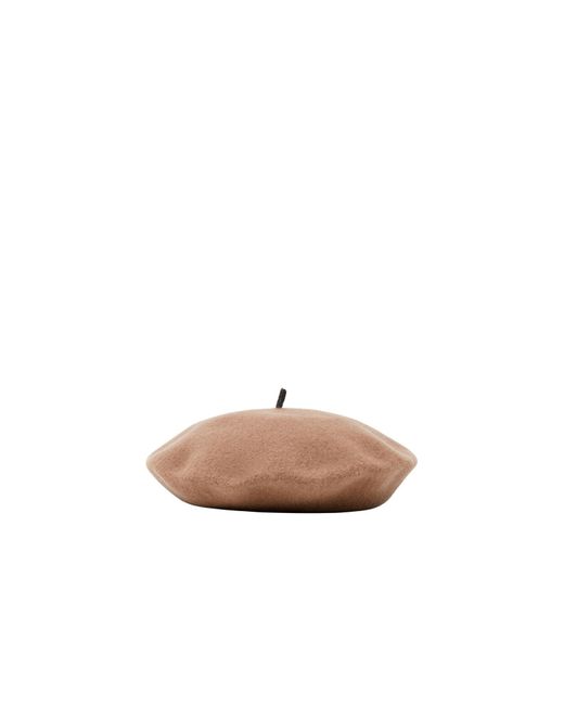 Brunello Cucinelli White Monili-Chain Slip-On Beret
