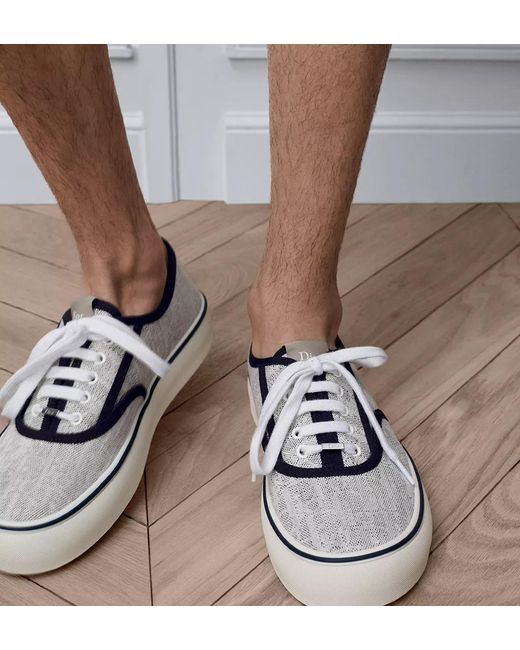 Dior White Iviera Saltwind Sneaker for men