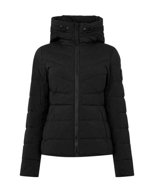 Canada Goose Black Short Hooded Puffer Jacket