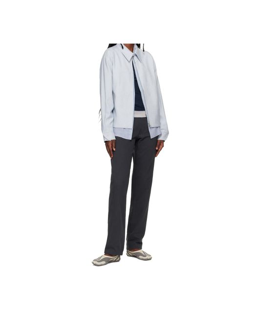 Post Archive Faction PAF Blue Long Sleeve Casual Jacket