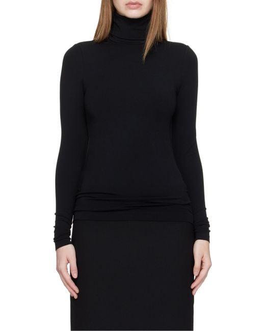 Wolford Black Aurora Pullover