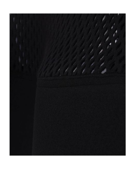 Alaïa Black Alaïa Peplum Sleeveless Dress