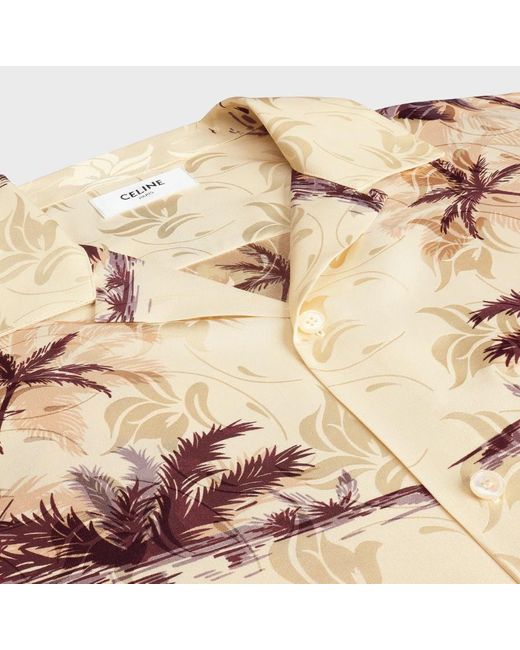 Céline Natural Hawaiian Shirt for men