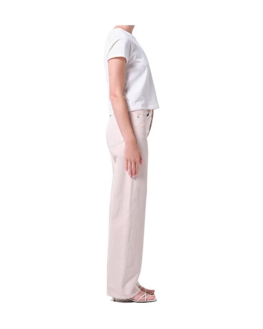 Agolde White Ren Jean 32'