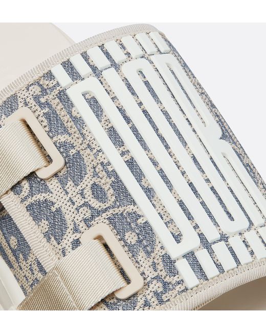 Dior White D-Wander Sandals