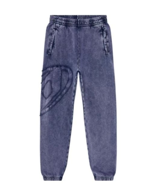 DIESEL Blue P-Marky-Den Pants for men