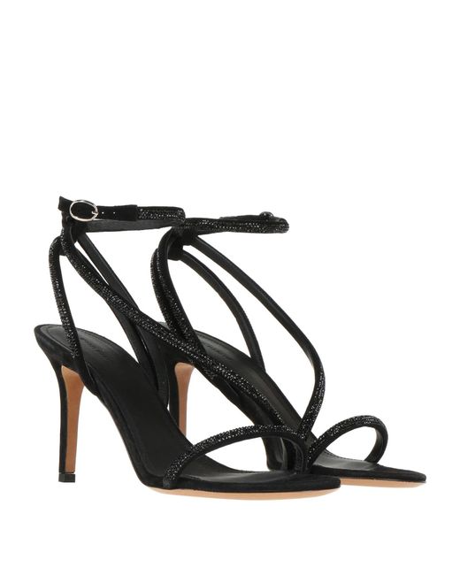 Isabel Marant Metallic Leather Sandals