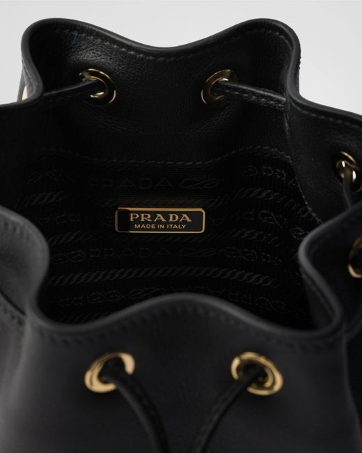 Prada Black Leather Mini Bag