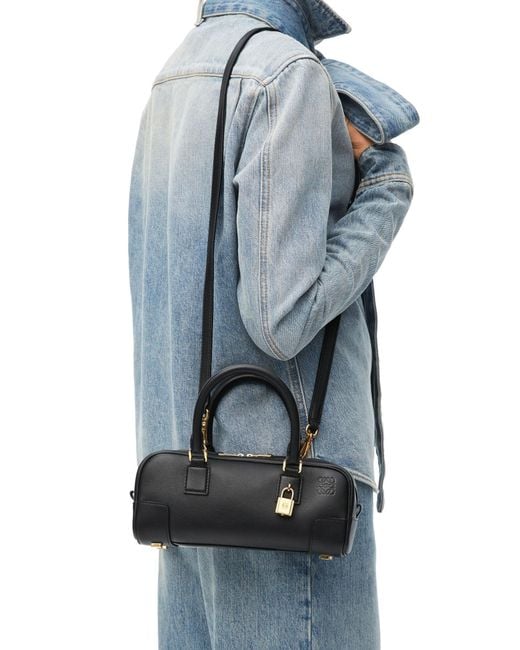 Loewe Black Amazona 23 Cropped Bag