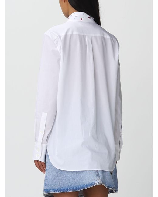 Marni White Long-Sleeved Shirt