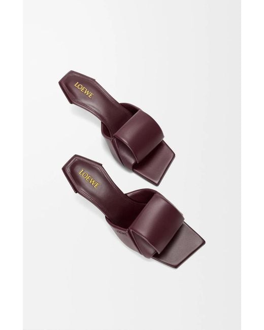 Loewe Purple Origami Slide