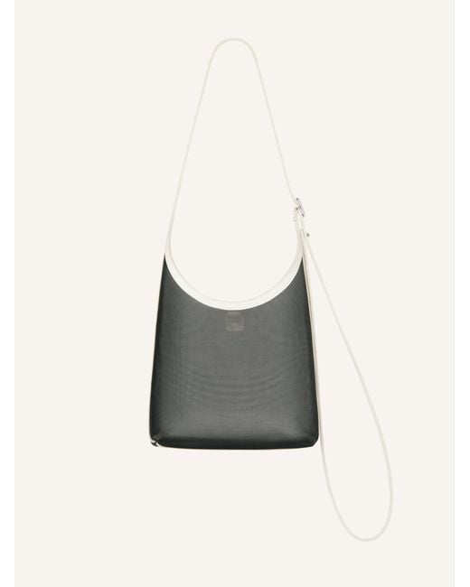 Courreges Gray Courrèges Melt Small Mesh Shoulder Bag