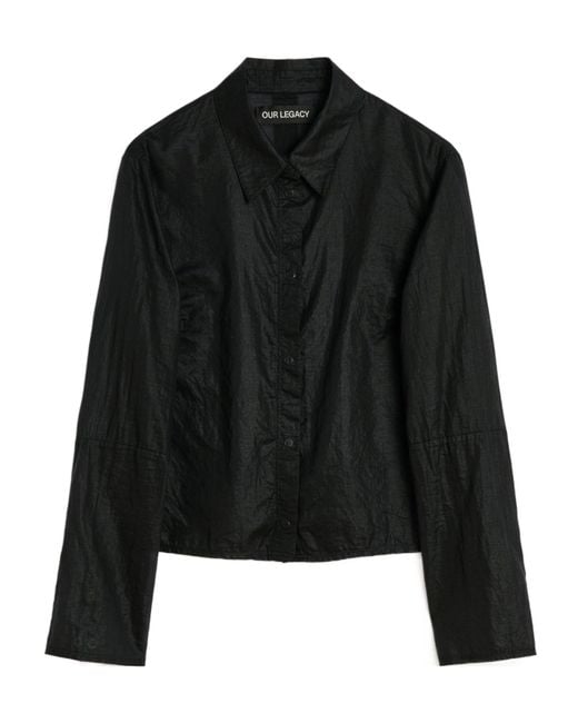 Our Legacy Black Auto Shirt