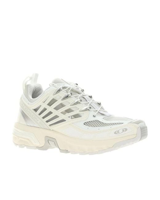 Salomon Lab White Salomon Acs Pro Advanced Lace-Up Sneakers for men