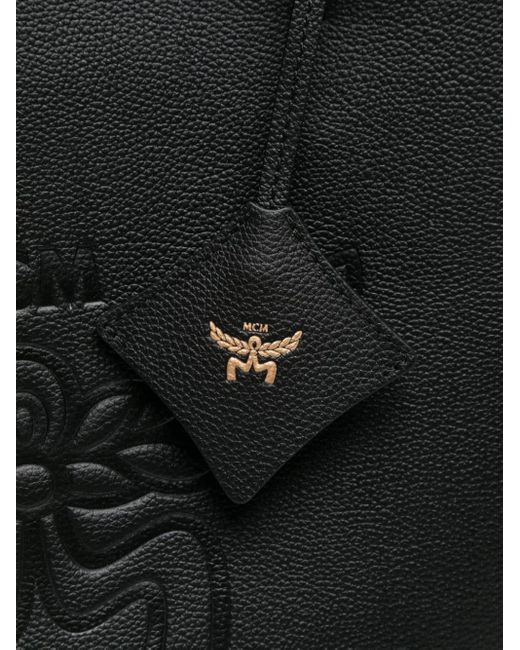 MCM Black Himmel Medium Shoulder Bag