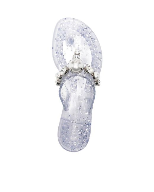 Casadei White Flip-Flops Sandals