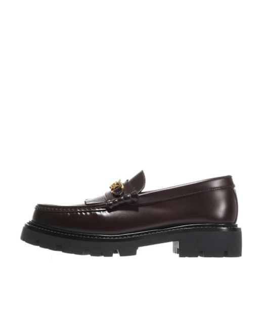 Céline Black Chunky Leather Loafer