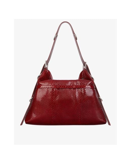Givenchy Red Medium Voyou Bag