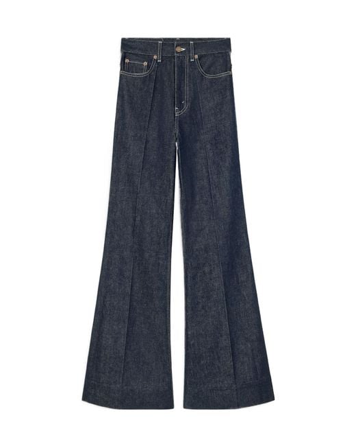 Céline Blue Flare Jeans 003