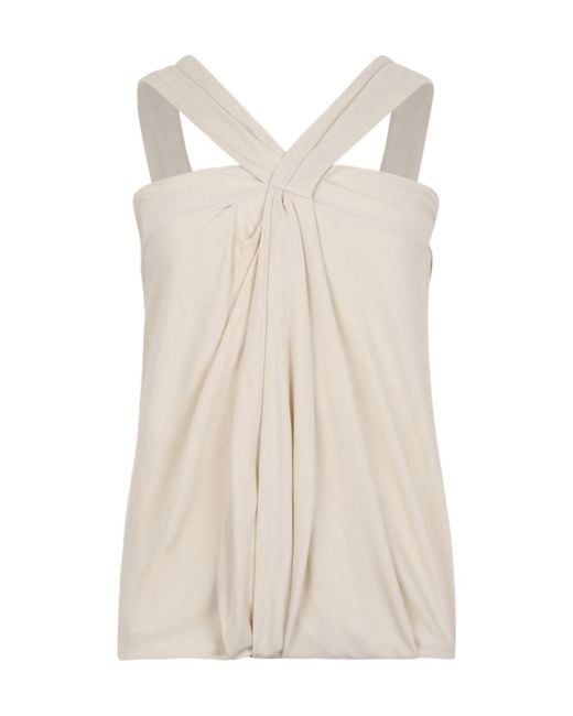 Isabel Marant Natural Sleeveless Tops