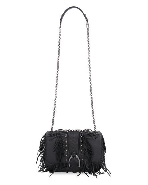Longchamp Black Flip Shoulder Bag