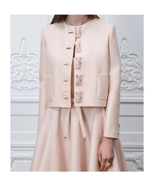 Dior Pink Cropped Jacket