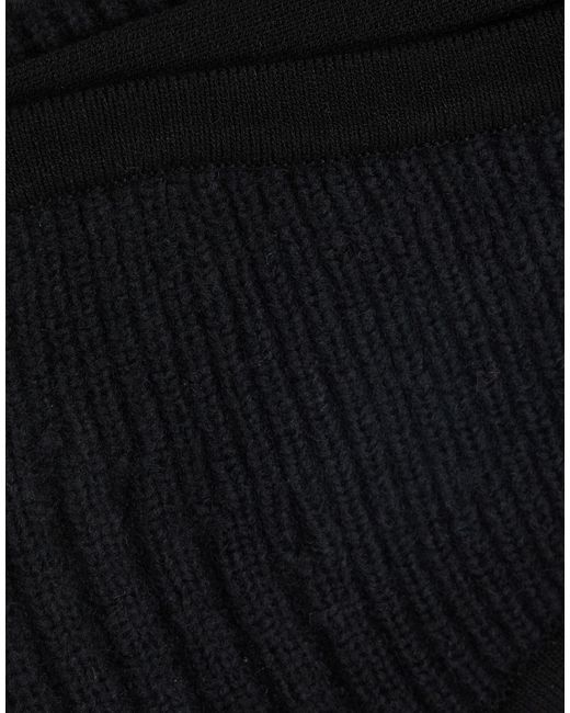 Jacquemus Black Solid Color Tops