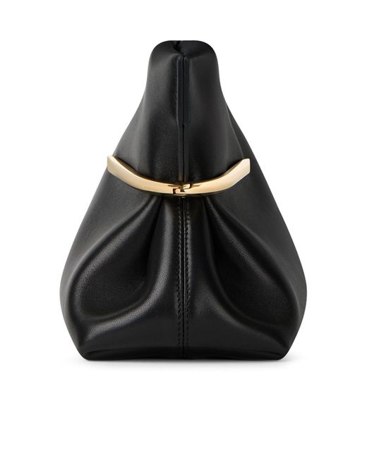 Givenchy Black Smooth Leather Clutch Bag
