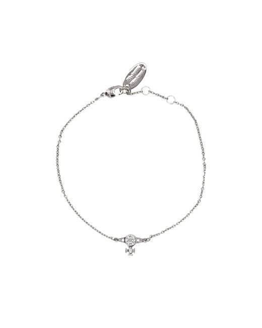 Vivienne Westwood White Reina Bracelet Small