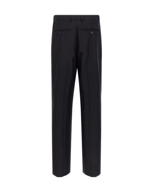 Dries Van Noten Black Penrud Straight-Leg Pants for men