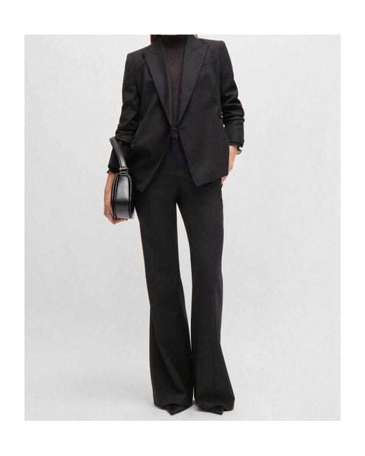 Boss Black Boss Talia Flared Long Trousers