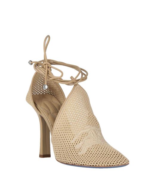 Burberry Metallic Simple High Heels