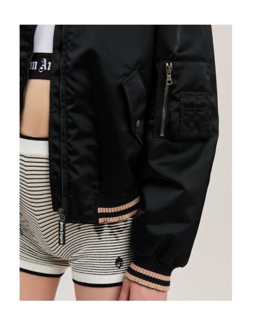 Palm Angels Black Jackets